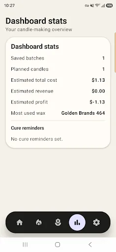 Candle Calculator Android app screenshot 4