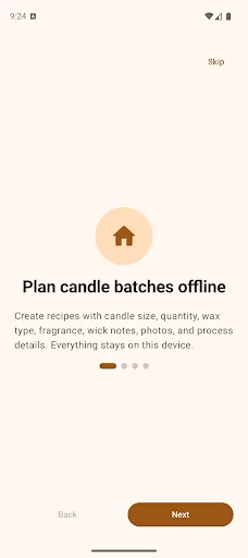Candle Calculator Android app screenshot 5