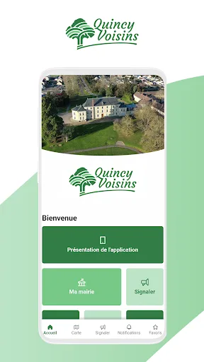 Quincy Ma Ville Android app screenshot 1