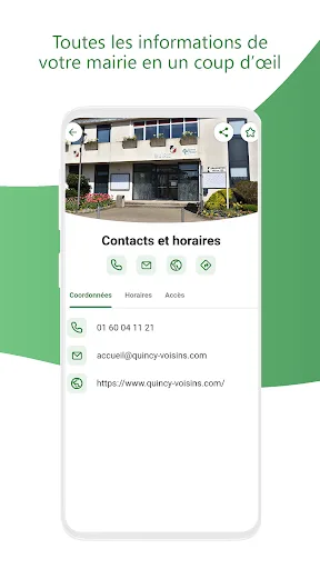 Quincy Ma Ville Android app screenshot 3