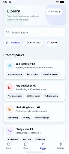 LumoAI: AI Chat Assistant Android app screenshot 4
