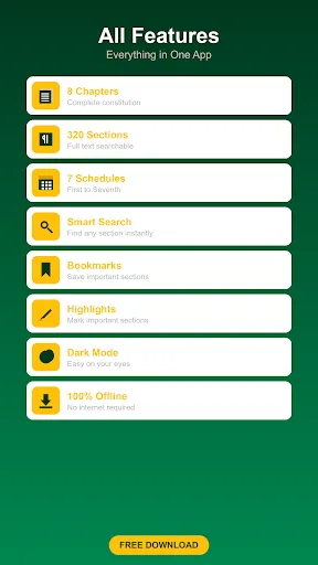 Nigerian Constitution 1999 Android app screenshot 2