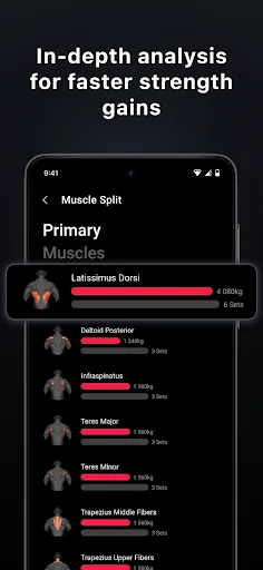 Lyfta: Gym Log Workout Tracker Android app screenshot 6