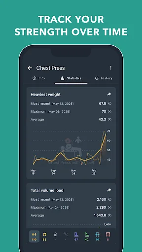 Blast: Gym Log Workout Tracker Android app screenshot 4