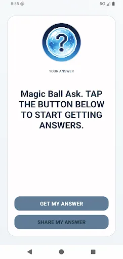 Magic Ball Ask Android app screenshot 2