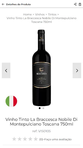 Vinhos e Sabores Android app screenshot 3