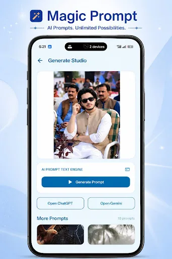 Magic Prompt: Al photo Editing Android app screenshot 2