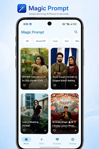 Magic Prompt: Al photo Editing Android app screenshot 4
