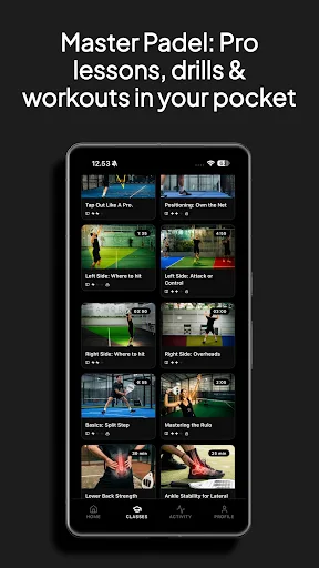 Makina Padel Android app screenshot 2