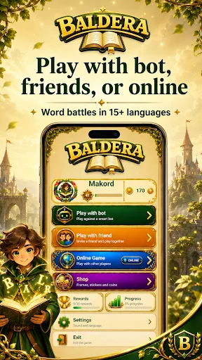 Baldera: Word Battle Game Android app screenshot 1