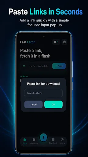 Fast Fetch: File Saver Browser Android app screenshot 3