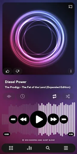 Poweramp Music Player Android app screenshot 1