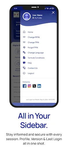 MANDYA DCCB Mobile Banking Android app screenshot 6