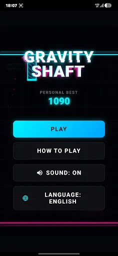 Gravity Shaft Android app screenshot 1