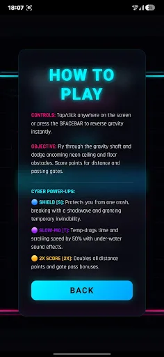 Gravity Shaft Android app screenshot 2