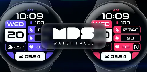 MDS12 Modular Watch Face Android app screenshot 1