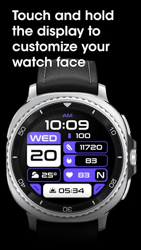 MDS12 Modular Watch Face Android app screenshot 4