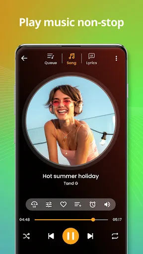 Music player Android app screenshot 3
