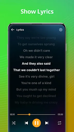 Music player Android app screenshot 4