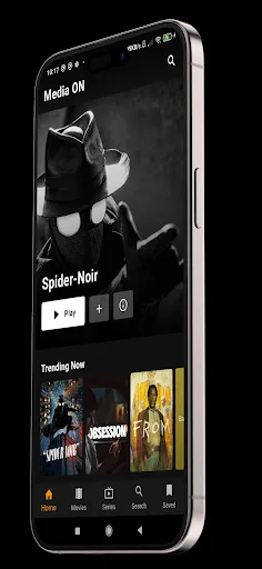 Media ON – Movies, Web Series Android app screenshot 1