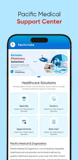Medwell Pacific Android app screenshot 3