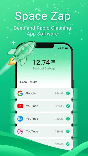 Space Zap Launcher Android app screenshot 6