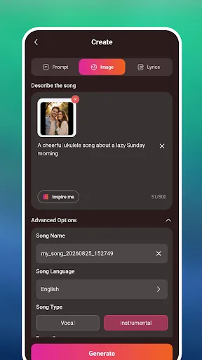 Melozi: AI Song, Music Maker Android app screenshot 1