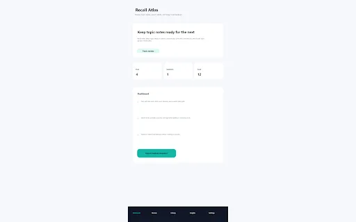 Recall Atlas Android app screenshot 5