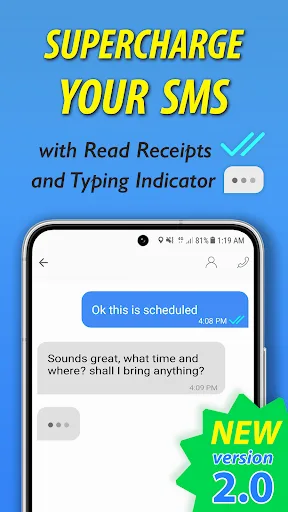 Smart Messages Android app screenshot 1