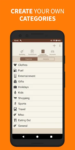 Spending Tracker Android app screenshot 4