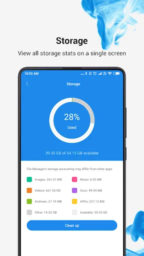 File Manager Android app screenshot 1