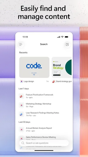 Microsoft 365 Copilot Android app screenshot 4