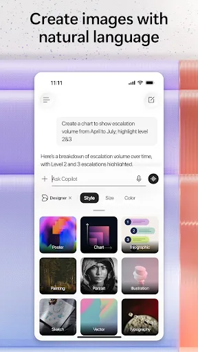 Microsoft 365 Copilot Android app screenshot 5