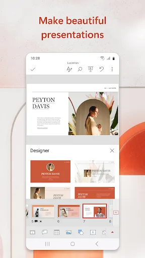 Microsoft PowerPoint Android app screenshot 2