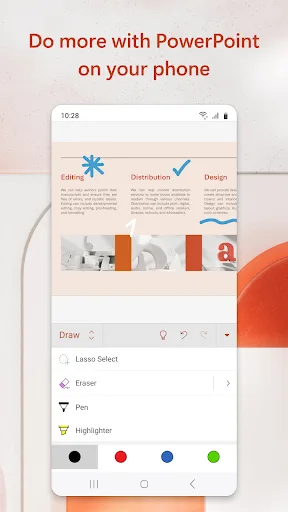Microsoft PowerPoint Android app screenshot 4