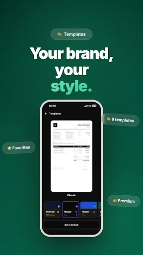 AI Invoice Maker & Estimate Android app screenshot 2