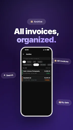 AI Invoice Maker & Estimate Android app screenshot 4