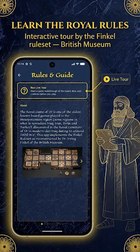 Royal Game of Ur Android app screenshot 4