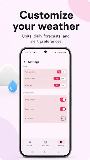Weather Android app screenshot 3