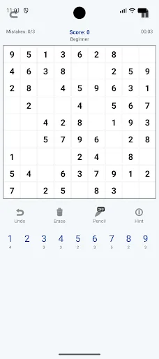 Sudoku King Android app screenshot 3