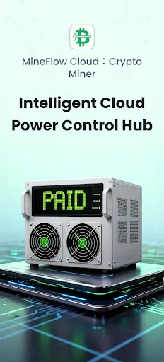 MineFlow Cloud: Crypto Miner Android app screenshot 1