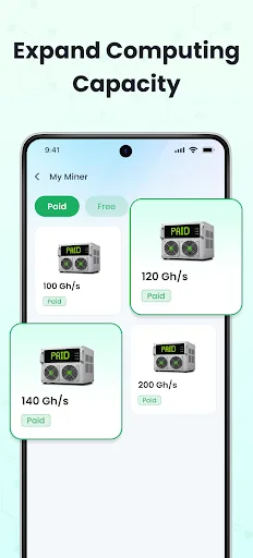 MineFlow Cloud: Crypto Miner Android app screenshot 4