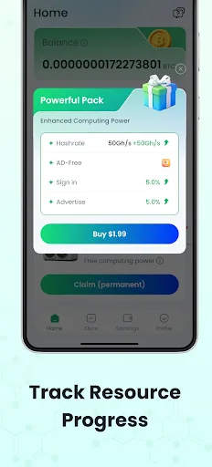 MineFlow Cloud: Crypto Miner Android app screenshot 5