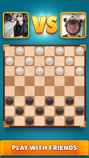 Checkers Clash: Online Game Android app screenshot 1