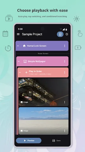 Live Wallpaper Builder Android app screenshot 3