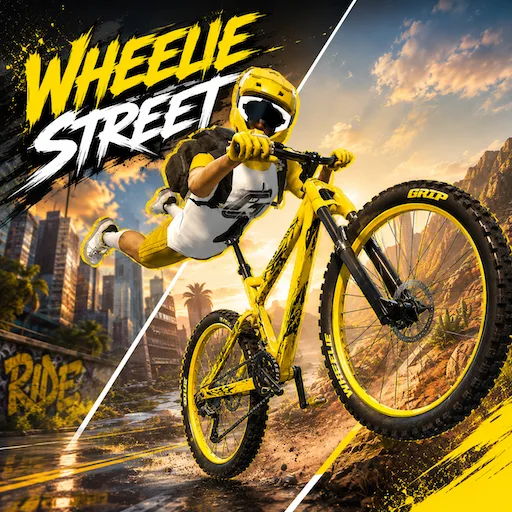 Wheelie Street: US Bike Android app icon