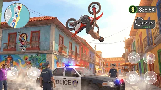 Wheelie Street: US Bike Android app screenshot 3