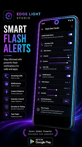 Edge Light: Notification LED Android app screenshot 5