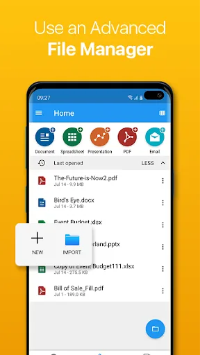 OfficeSuite Pro + PDF Android app screenshot 5