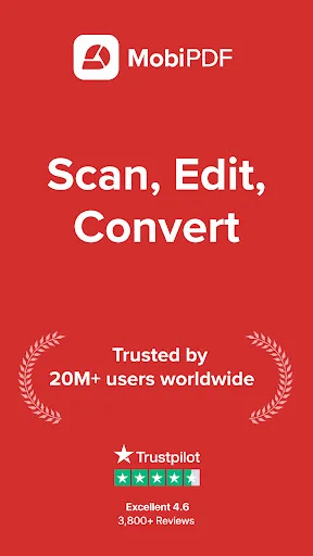 Mobi PDF・Editor・Scanner・Reader Android app screenshot 1